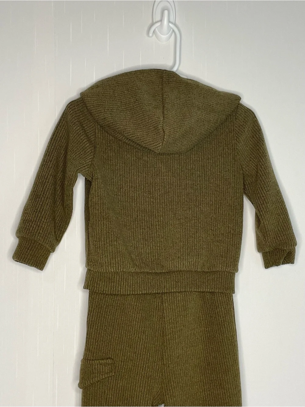 Little Ricky Moosin Around Ribbed Knit 2pc Set Soft 24 Months